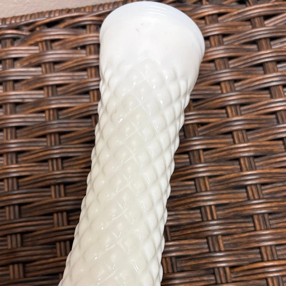 A.L. Randall Co. Vintage White Milk Glass Bud Vase